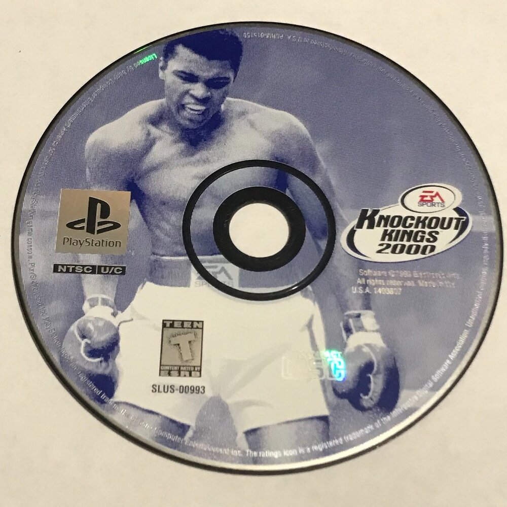 Knockout Kings 2000 (Sony PlayStation 1, 1999) PS1 Tested Ships Same Day